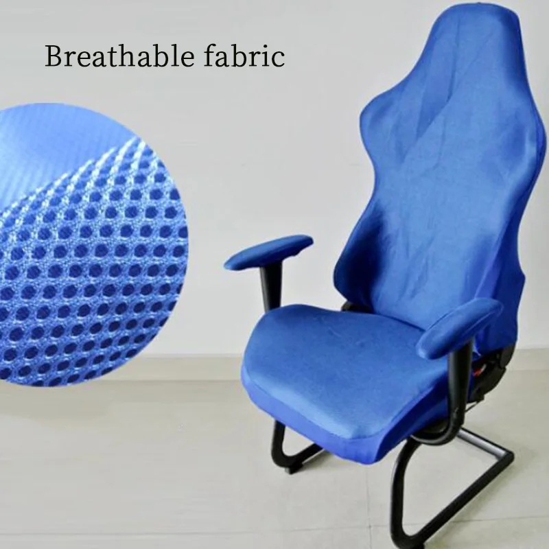Elastic Office Chair Slipcover Seat Cover for Computer Chair Cover Spandex Office Chair Cover for Armchair Protector Seat Cover