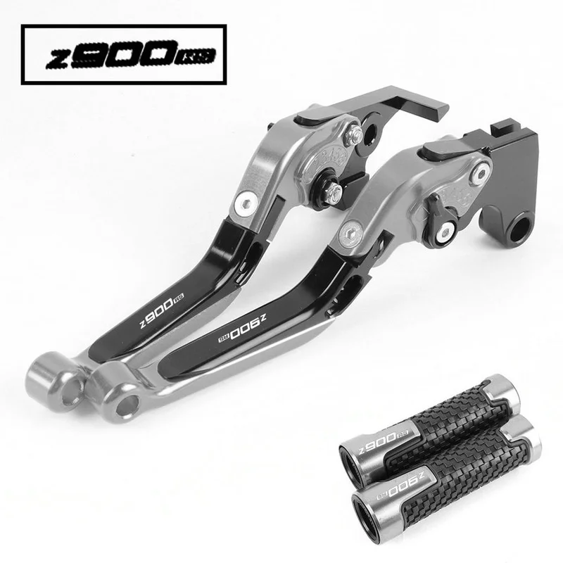 

CNC Motorcycle Adjustable Folding Brake Clutch Levers Handlebar Hand Grips For KAWASAKI Z900RS Z 900 RS 2018-2019 2018 2019