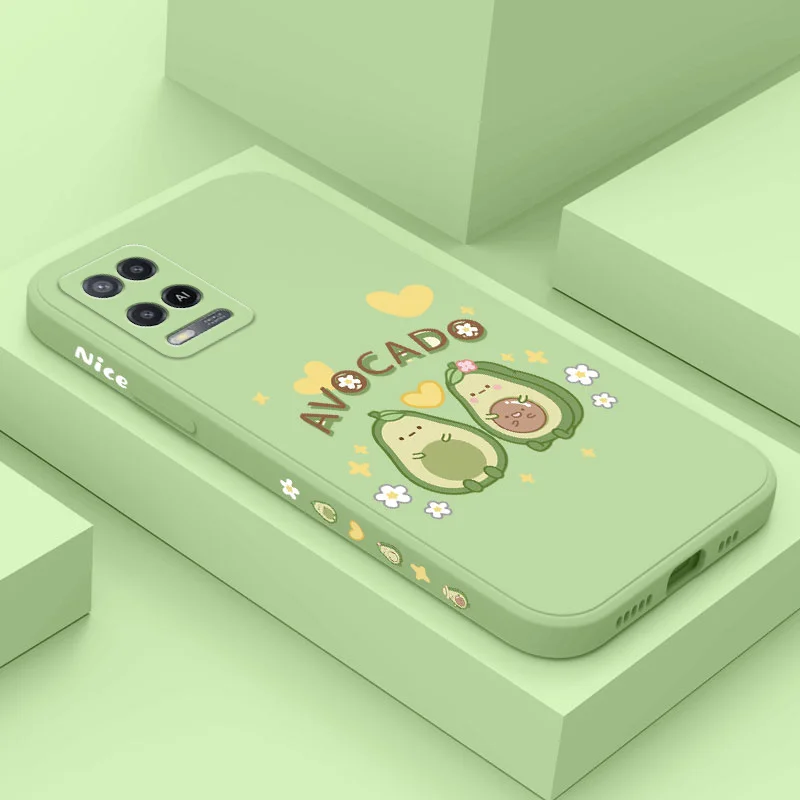 

Cute Papaya Phone Case For OPPO A9 A5 A7 A5S A3S A12 A15 A15S A16 A54 A74 A31 A33 A53 2020 A72 A83 A92 4G 5G Silicone Cover