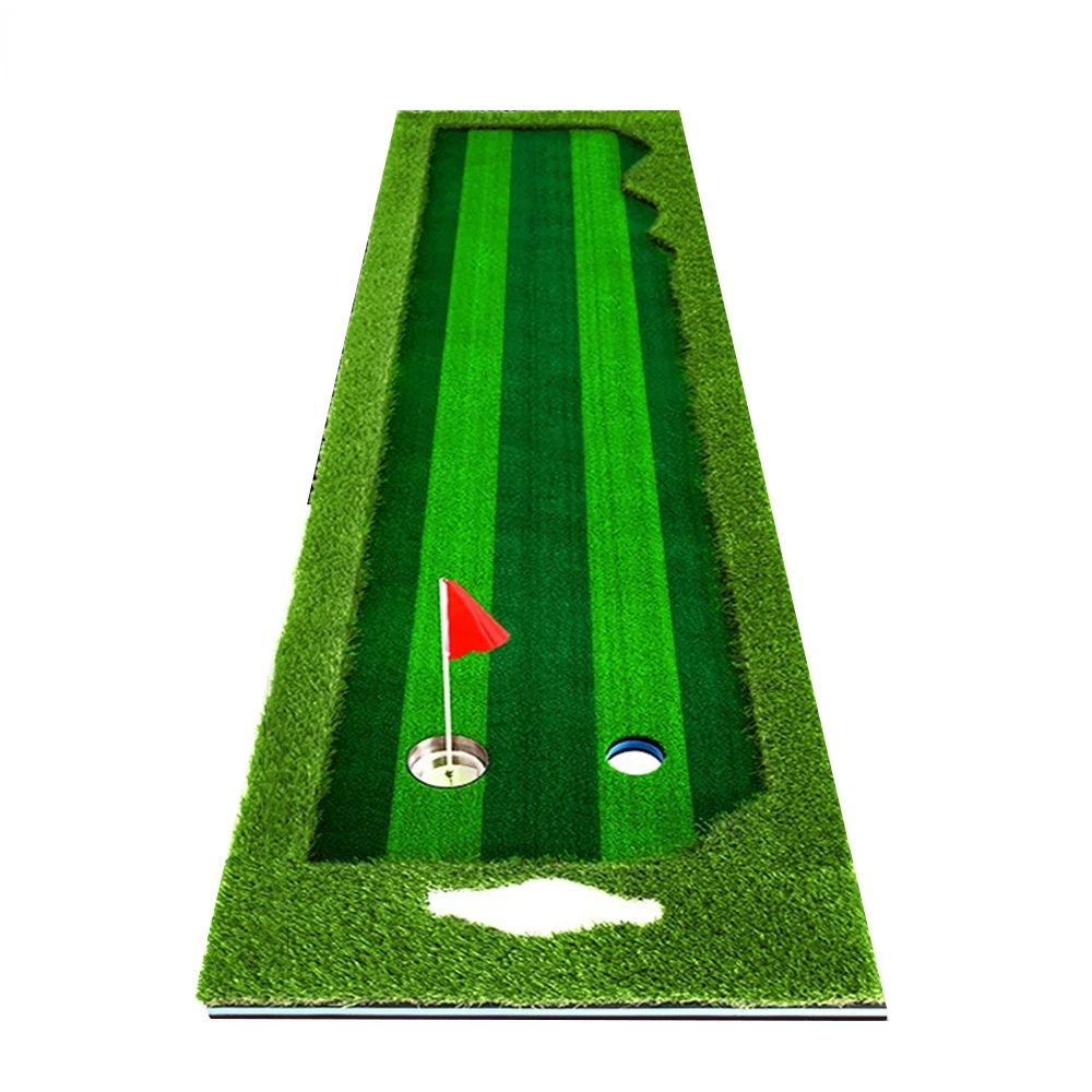 

PGM 3m Golf Putting Green Swing Hitting Trainer Golf Putter Practice Exerciser Portable Indoor Home Golf Mat Trainer Accessories