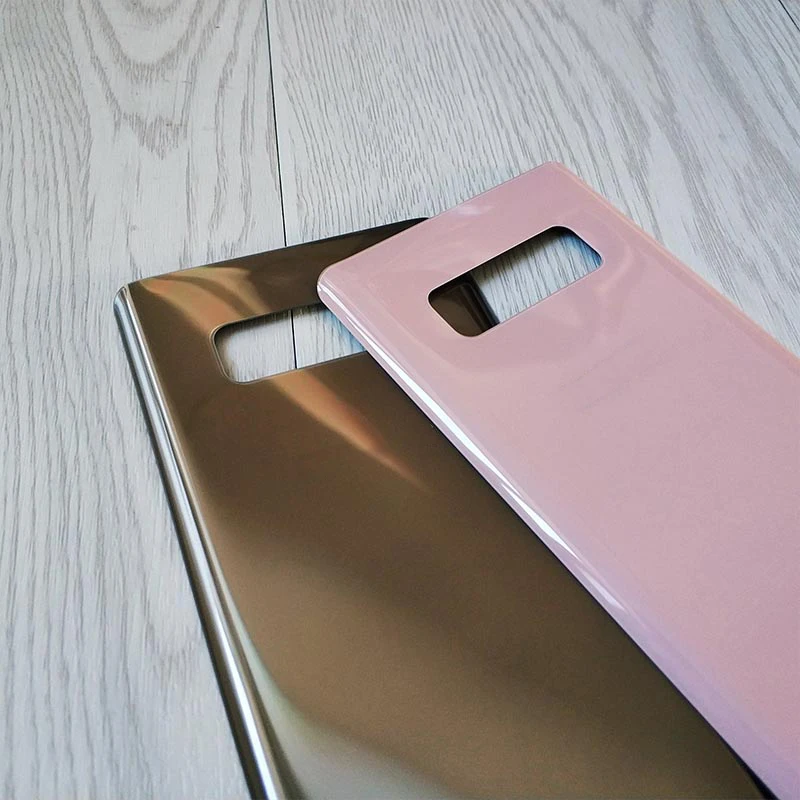 Фото Для Samsung Galaxy Note 8 N950 N950F задняя крышка батарейного отсека, стеклянная задняя дверь, крышка корпуса, сменная задняя крышка Galaxy Note 8 note 8 №3