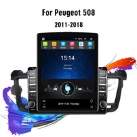 eastereggs 9 7 tesla screen for peugeot 508 2011 2018 2 din android car gps multimedia player navigation gps fm head unit