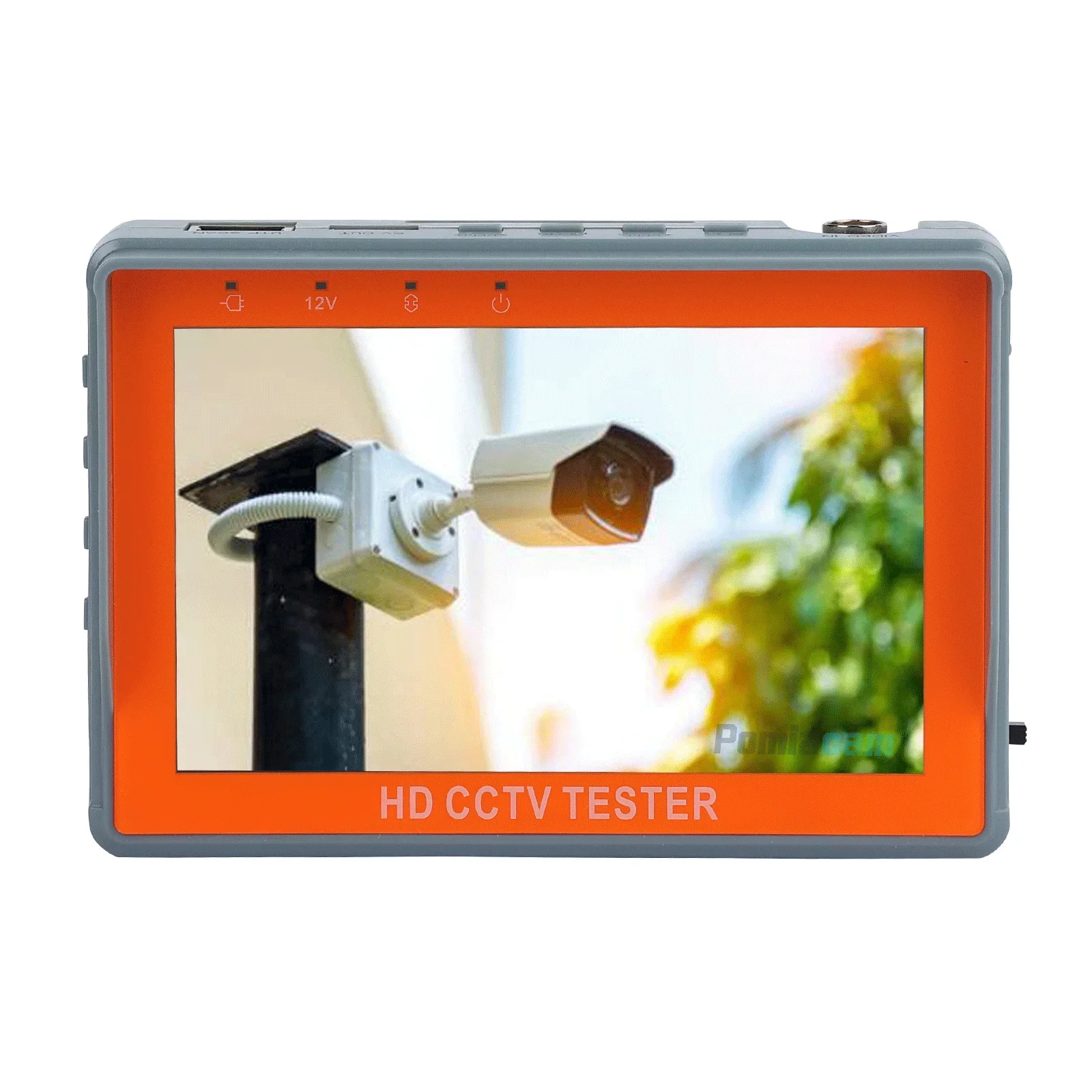 

Тестер видеонаблюдения POMIACAM IV5 5'' 8MP AHD TVI CVI