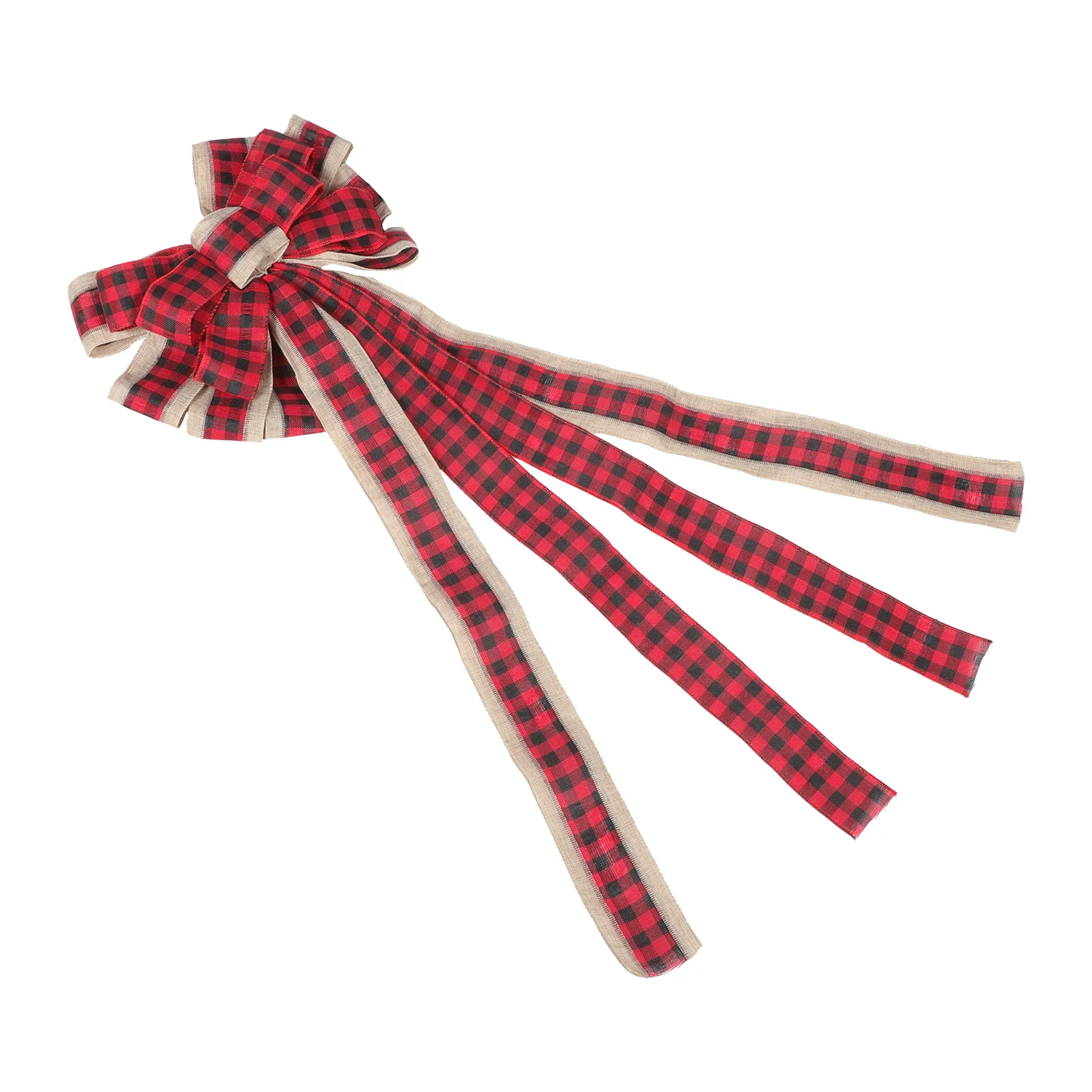 

Delicate Bowknot Decor Xmas Tree Bowknot Adornment Party Bowknot Decoration