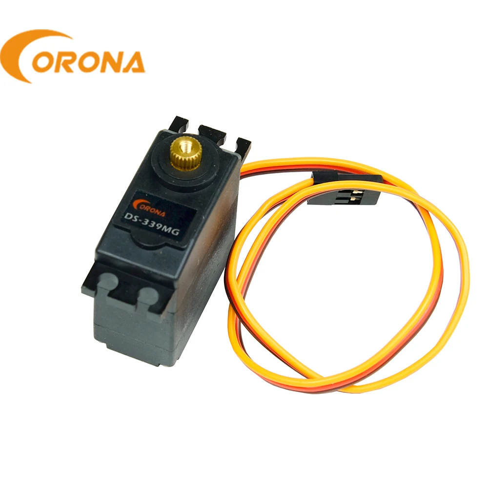 Цифровой шарикоподшипник Corona DS339MG, металлическая Шестерня для радиоуправляемого самолета, исправного крыла, модели автомобиля, робота, аксессуары для игрушек
