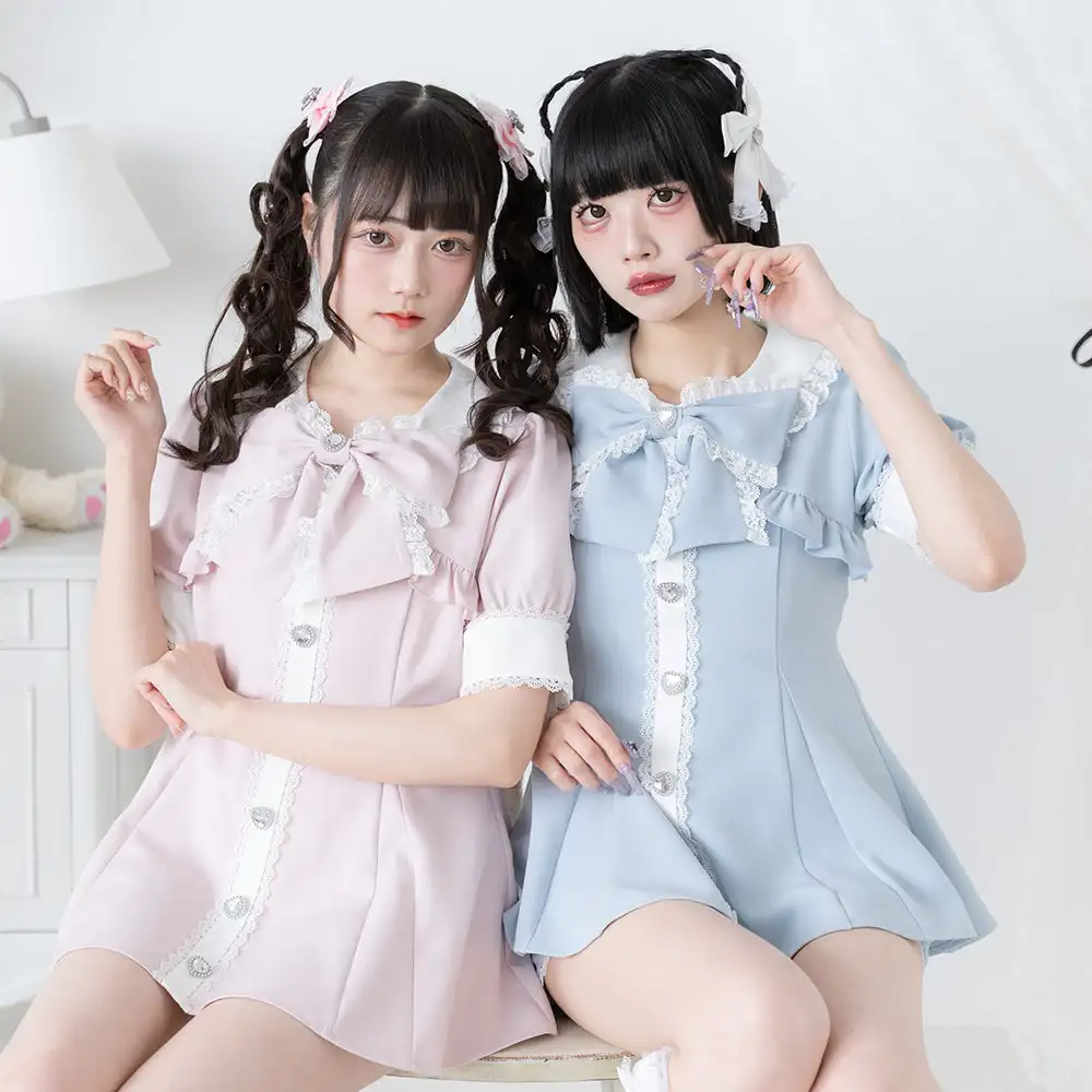 Женский летний костюм с коротким рукавом и шортами