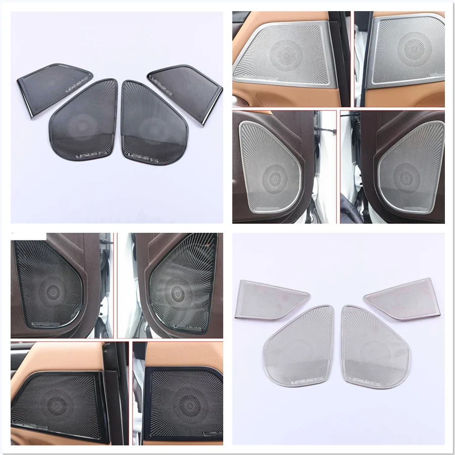 

For Lexus ES ES200 ES260 ES300 2018 - 2021 Accessories Door Audio Speaker Loudspeaker Frame Decor Cover Trim Car Styling