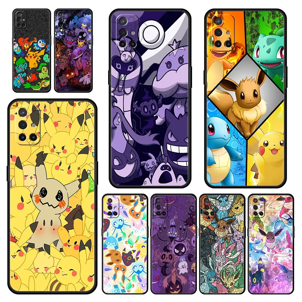 

Bandai Kawaii Pokemon Seed чехол для телефона для OnePlus 10 9 Pro 9T 9R 9RT 8T 8 7 6T 7T 5G Shell OnePlus Nord 2 CE N200 N10 N100 Cover