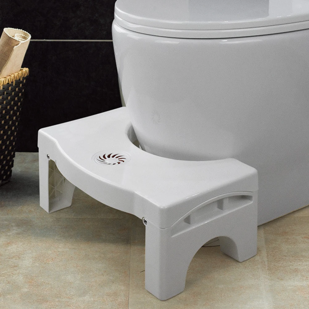 

Foldable Plastic Stool Anti Constipation Footstool Bathroom For Kids Toilet