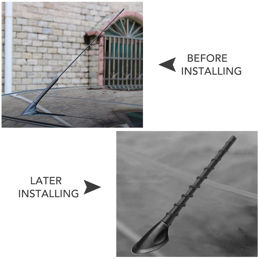 Универсальная автомобильная антенна 7 дюймов с FM/AM сигналом для Audi A4 A3 A6 C6 B7 B8 B5 Q5