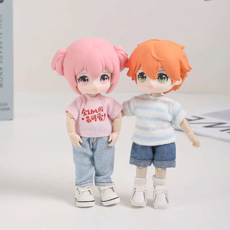 Кукольная одежда HOUZIWA грус 1/12 BJD OB11 кукольная футболка