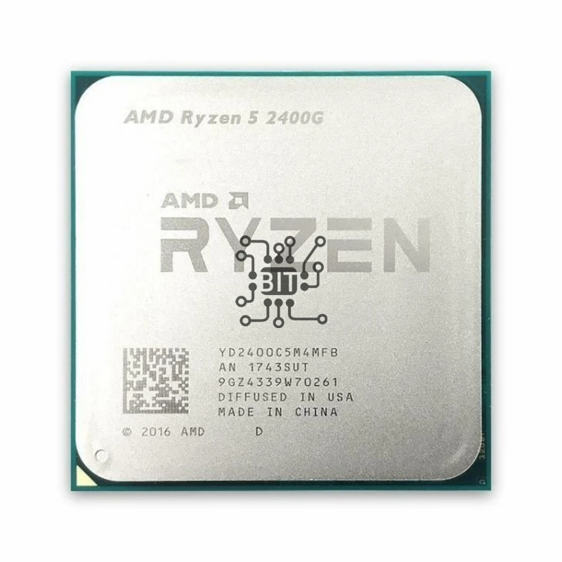 AMD Ryzen 5 2400G R5 2400G 3, 6     65  YD2400C5M4MFB  AM4