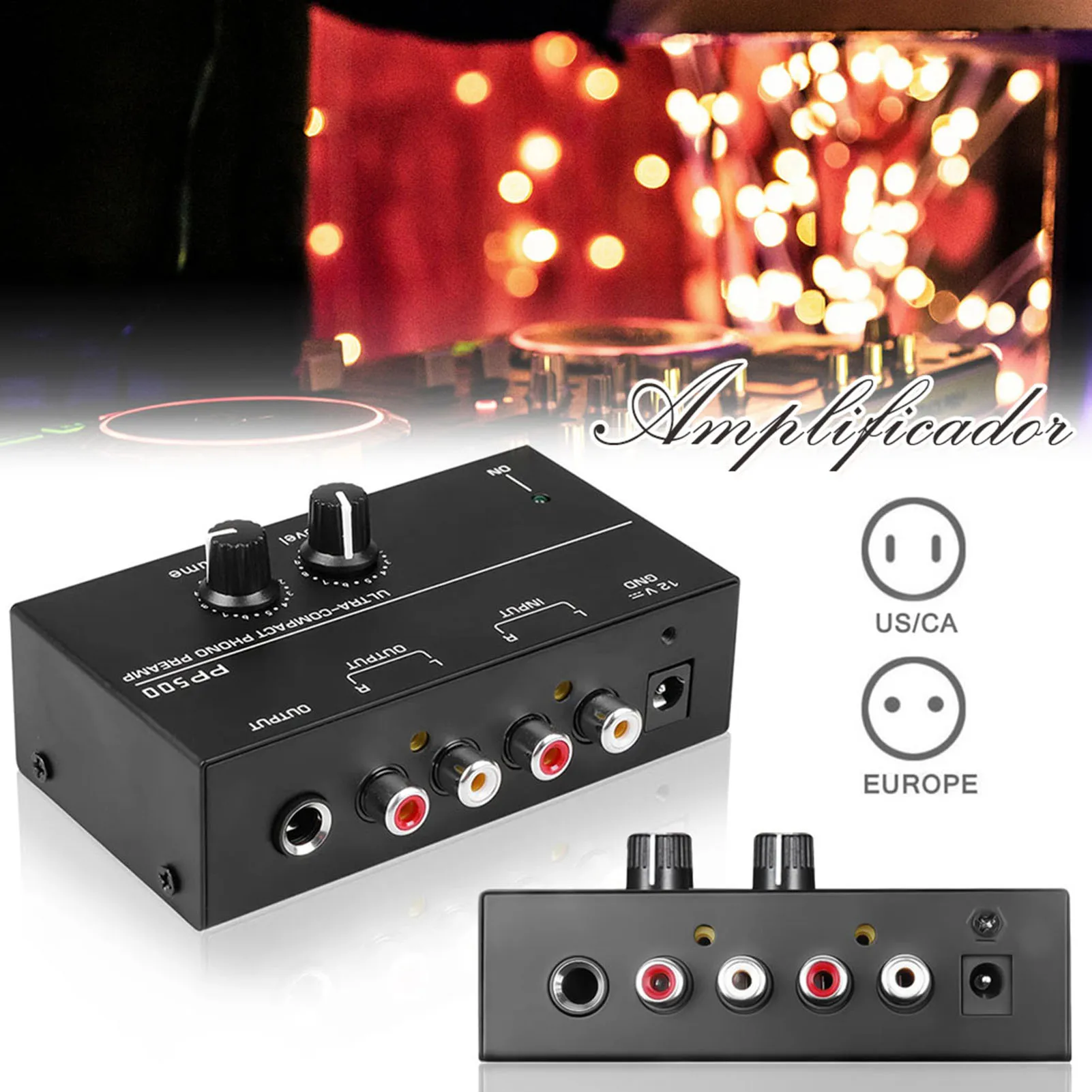 

Предусилитель виниловый телефонный Усилитель сотового телефона электронный регулятор громкости музыкальный инструмент Аксессуары Цифро...