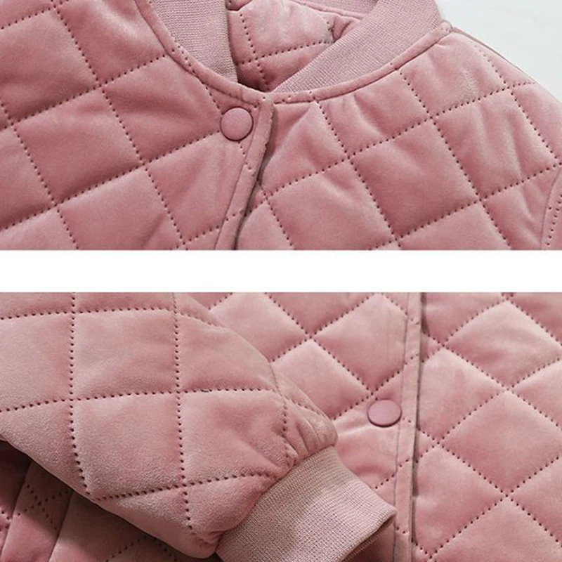 Winter Velvet Short Cotton Padded Parkas For Women Korean Casual Loose Solid Outwear Chic Warm Thick Windproof Jackets New