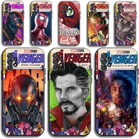 avengers marvely phone cases for samsung galaxy s20 fe s20 lite s8 plus s9 plus s10 s10e s10 lite m11 m12 funda soft tpu coque