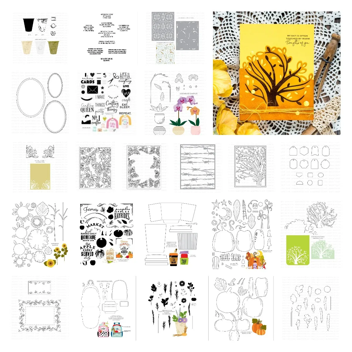 Mini Picket Fence Metal Cutting Dies And Stamps Diy Scrapbooking Photo Album Decorative Embossing Papercard
