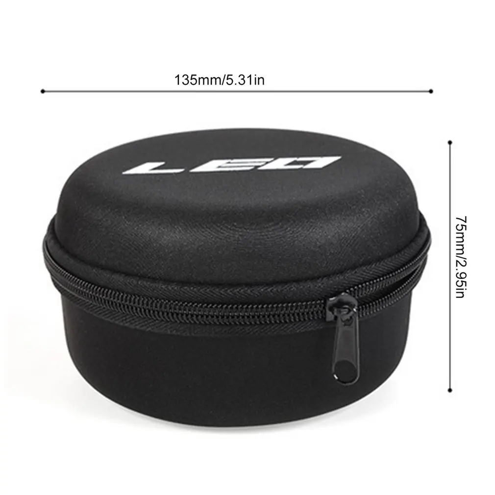 

12CM Fishing Reel Case EVA Round Hard Case Pouch Bag Fly Fishing Wheel/ Raft Wheel/ Small Spinning Wheel Bag Fishing Accessory
