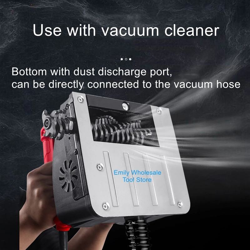 Electric wall planer automatic grinding wall machine dust-free scraping putty powder spraying plastering wall enlarge