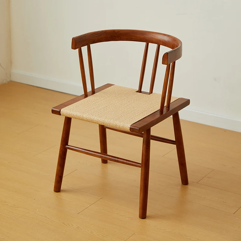 Ретро стул для хранения деревянный индивидуальный дизайнер деревянная мебель