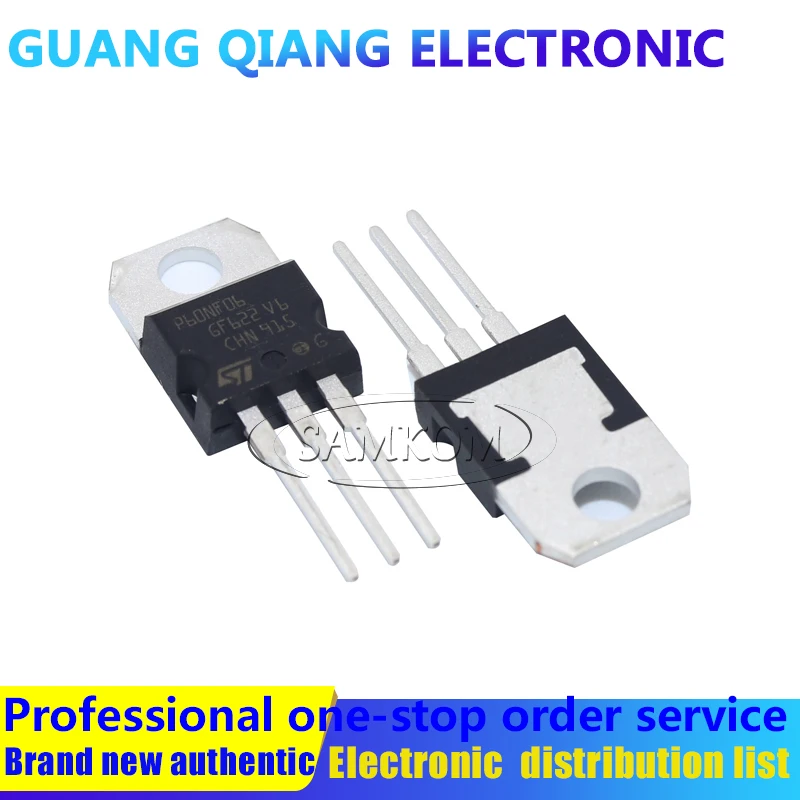 10 шт P60NF06 MOSFET N-CH 60V 30A TO220FP