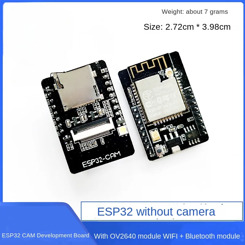 Макетная плата ESP32 CAM с модулем OV2640 WIFI + модуль Bluetooth