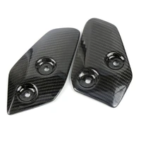 for yamaha mt 07 fz 07 2013 2017 carbon fiber cover foot rests protection guard shell protector refit motorcycle parts