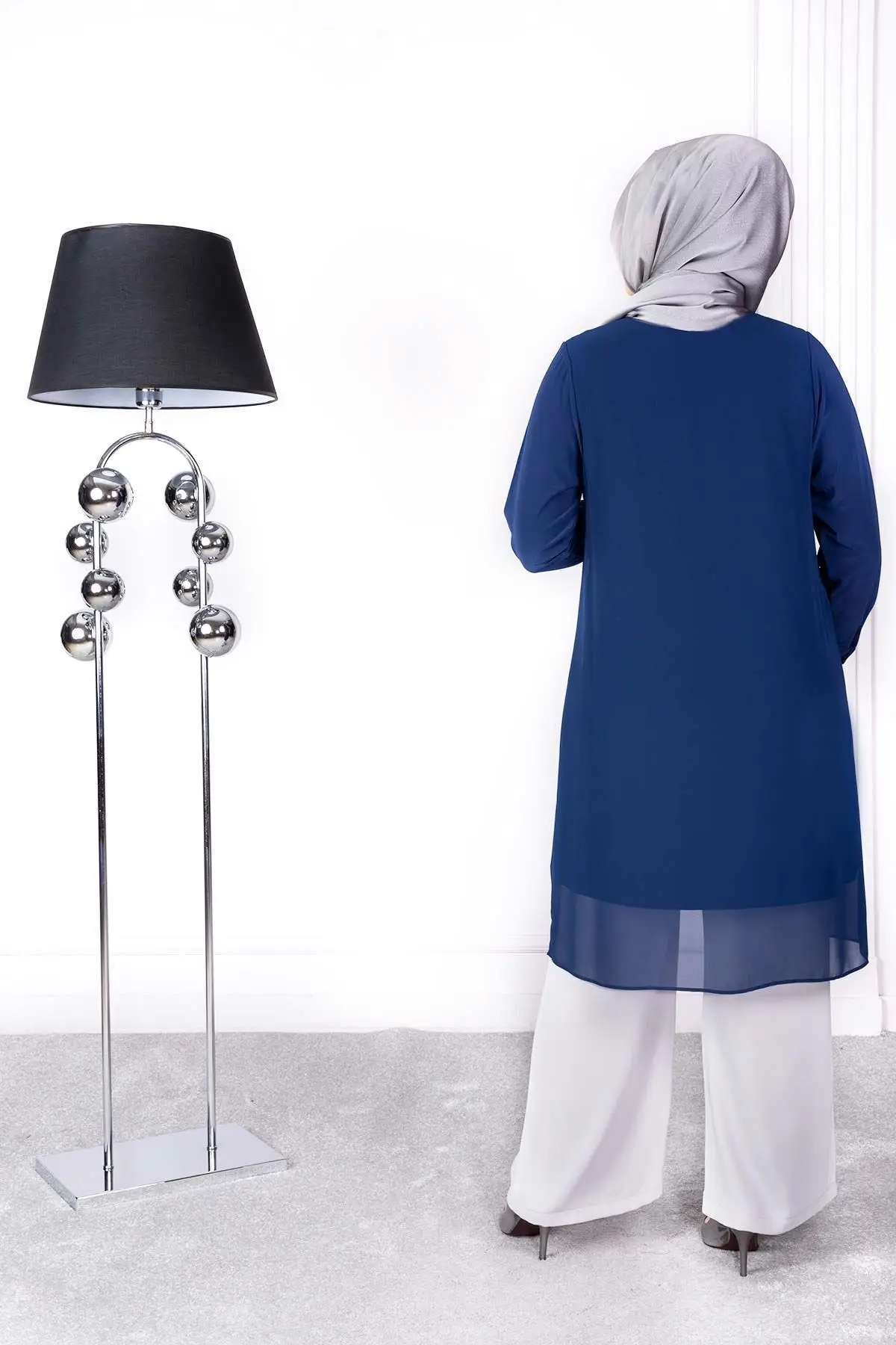 

Great is the Hijab Evening gowns Women Muslim Tunic 2021 Fashion