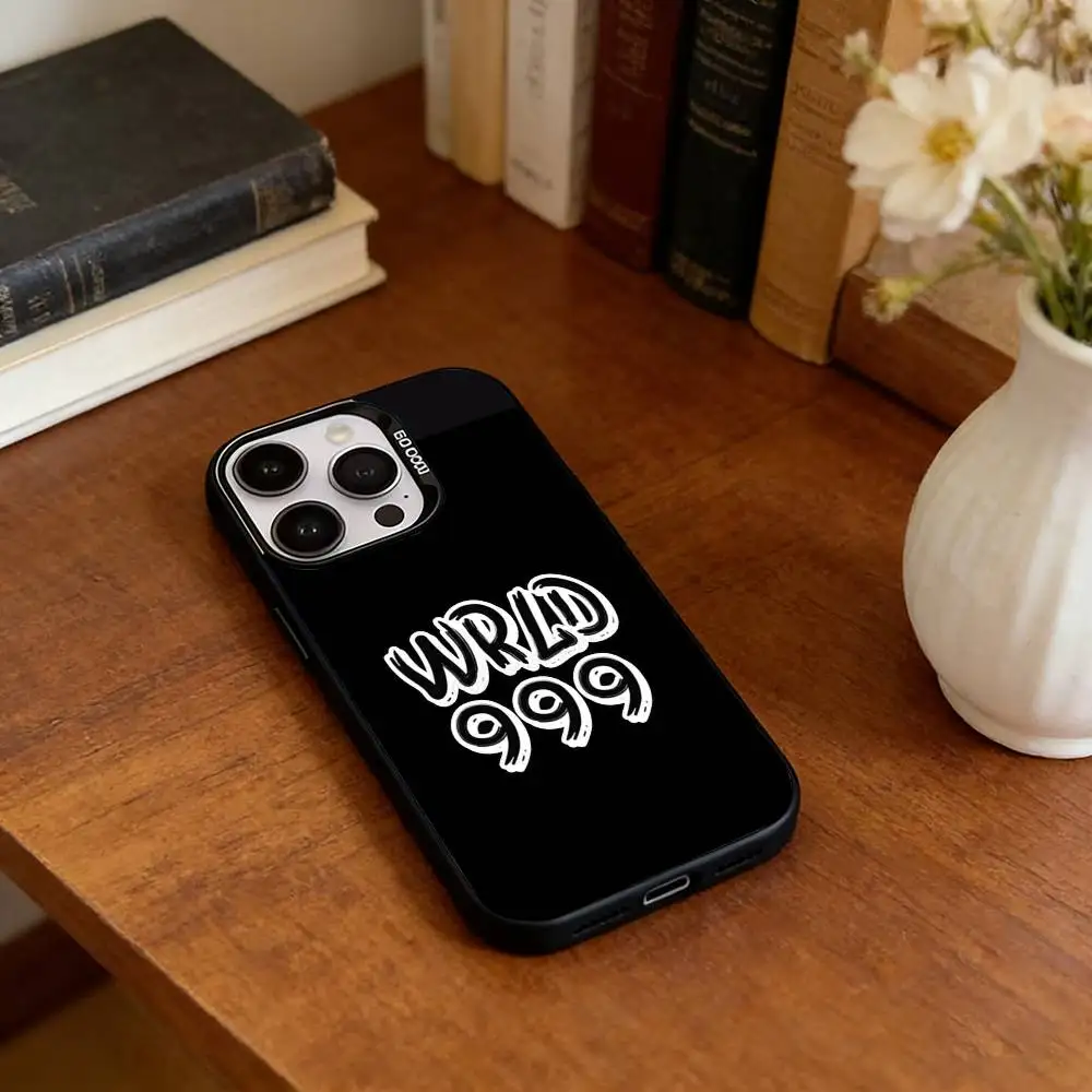 Фото Чехол для телефона Rapper 999 J-Juice W-WRLD для iPhone 17, 16, 15, 14, 13, 12, 11 Plus, Pro Max, XS, цветной, с серебряным покрытием внутри №4