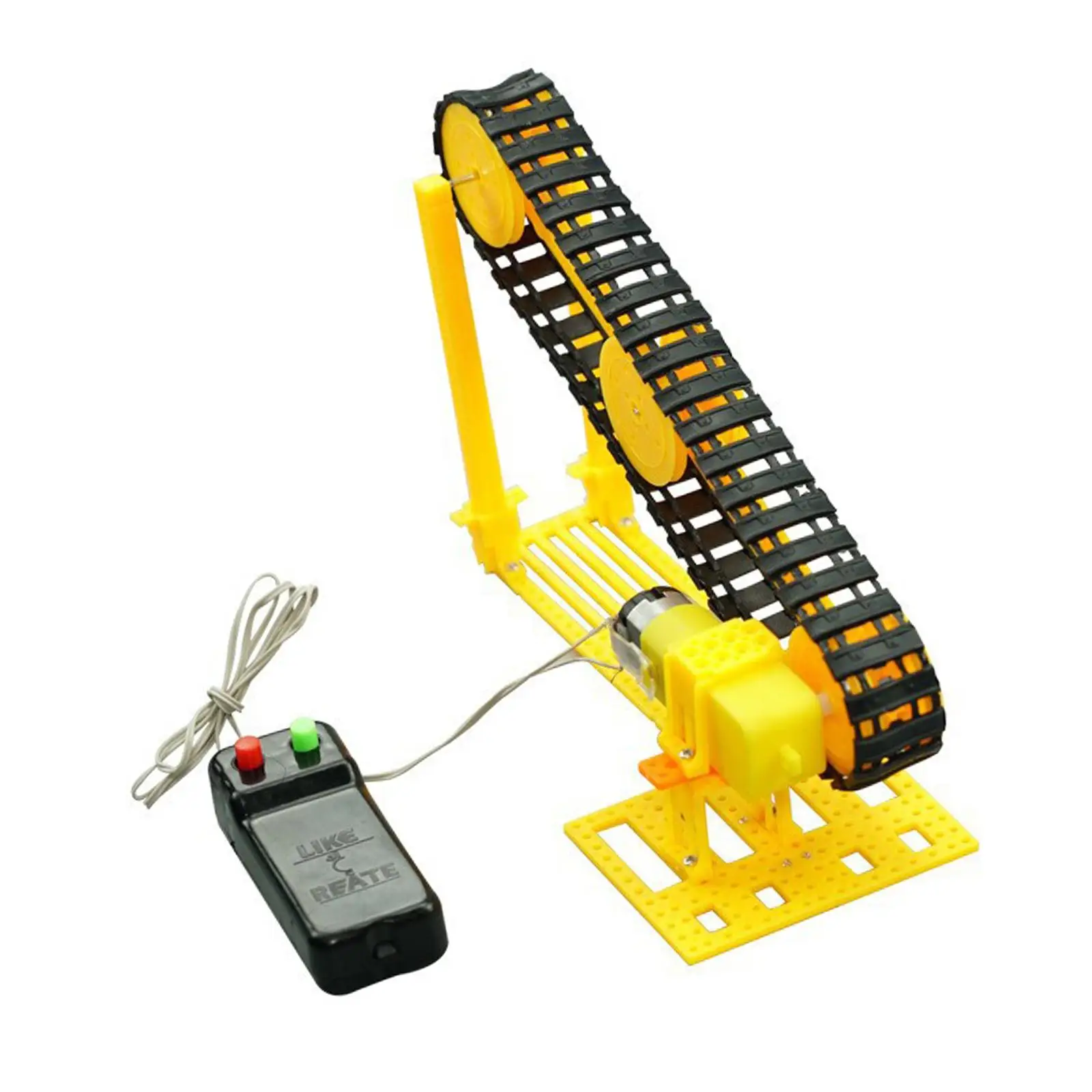 

DIY Scientific Experiment Conveyor Belt Developing Intelligent Building Project