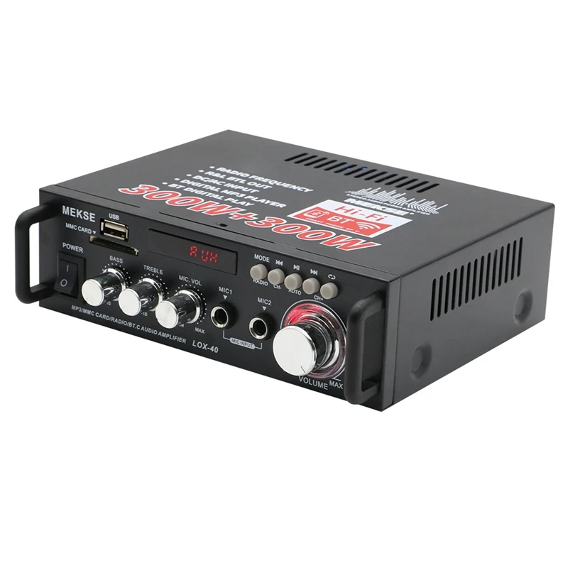 

Лучшие предложения Bluetooth домашний аудио мощный стерео усилитель для динамиков-Портативный 2-канальный стерео Настольный телефон с FM-радио ...