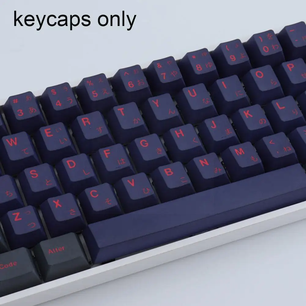 

129 клавиш PBT Keycap XDA профиль краска-SUB английский японский персонализированные колпачки для CHERRY MX Переключатель игры механический Keyboa Y2L6