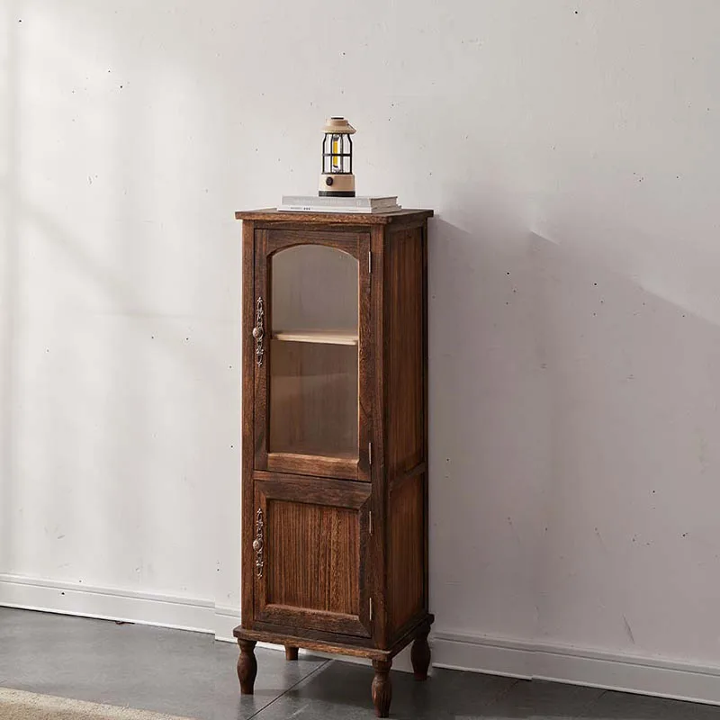 Американский полностью деревянный винный шкаф в европейском стиле домашний