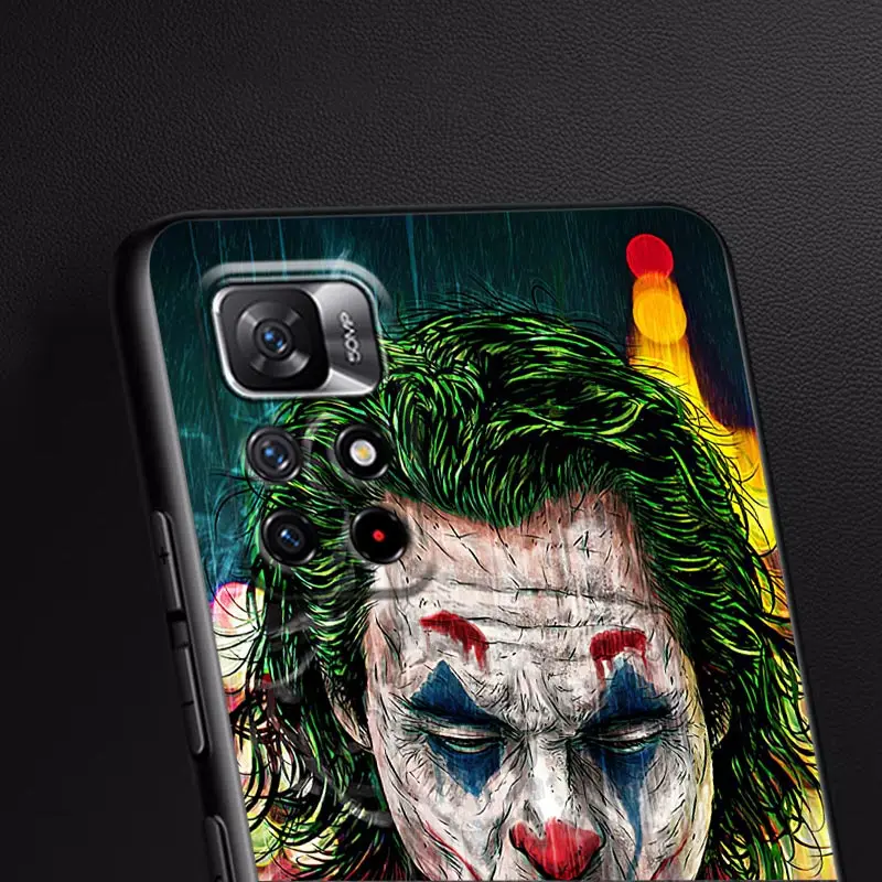 Классные чехлы для Xiaomi Poco F6 Pro с изображением клоуна Джокера X3 NFC X6 X4 X5 M2 M4 M5 M6 F3 F4 F5 14