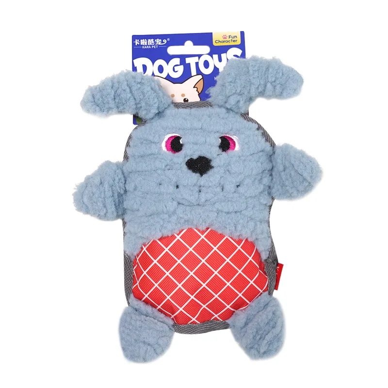 Прочные Писк-игрушки Для Собак Устойчивый К Жеванию Флисовый Материал Шлифовки