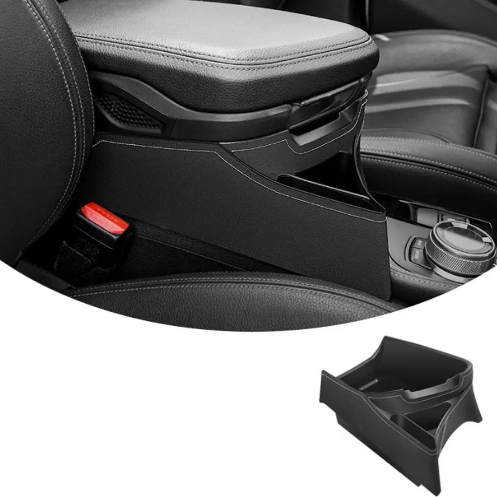 

Car Central Seat Armrest Box Console Storage Container Organizer Tray Interior Modified Parts Compatible For 16-18 Models X1