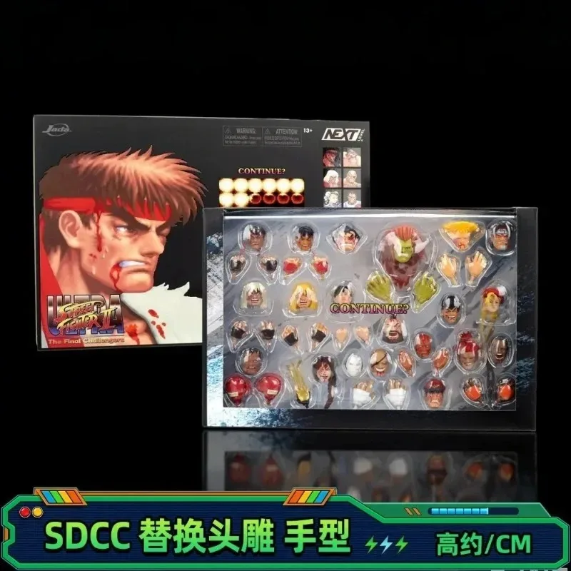 Фото В наличии: Jada SDCC Limited Edition Street Fighter 2 – Модель Акумы с поврежденной головой и руками (имитация боевых повреждений), коллекционная фигурка, подарок №5