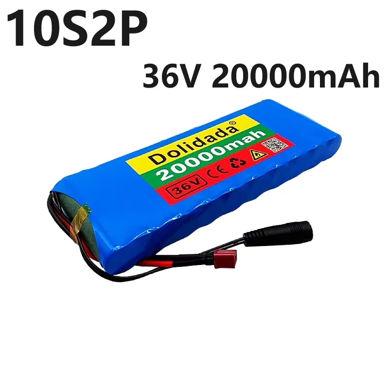 

Air Express 10S2P 36V 20000mAh 18650 Lithium-ion Rechargeable Battery Pack for LED Lighting, Scooters, Balance Bikes, Etc