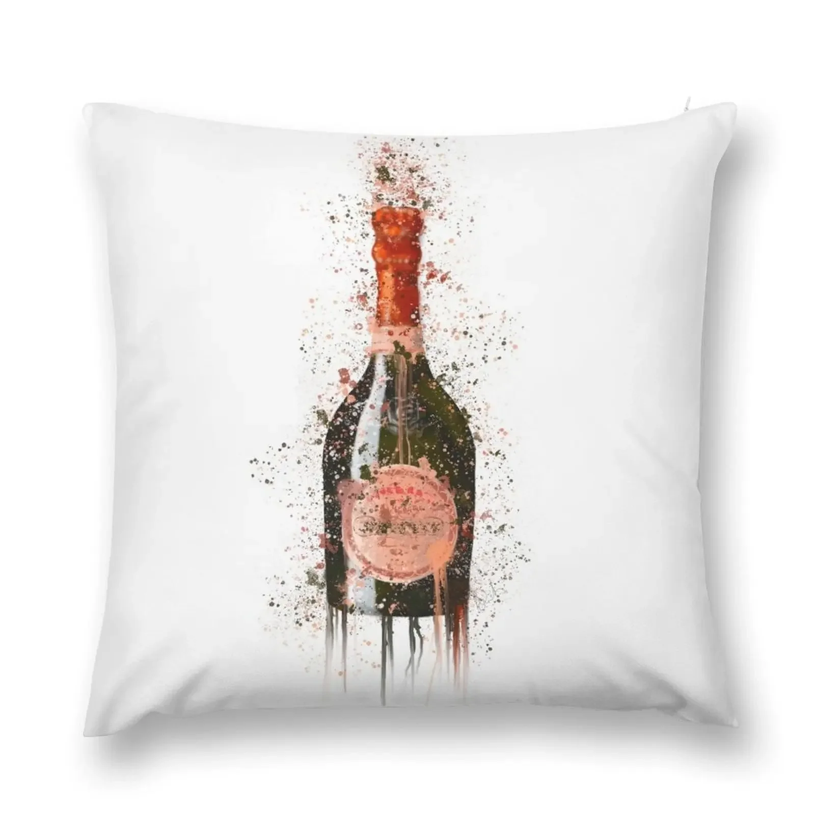 Декоративная подушка с принтом Laurent Perrier декоративная для дивана чехол подушки