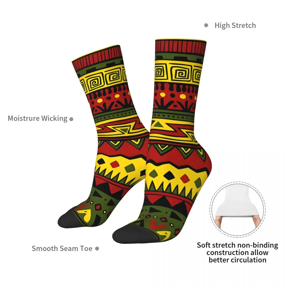 Зимние носки унисекс в стиле хип-хоп