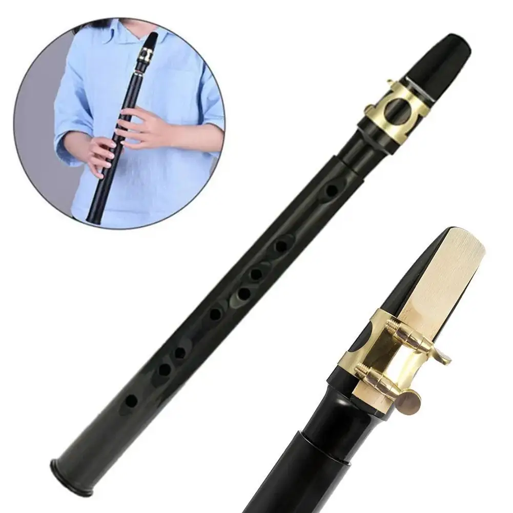

Карманный мини-саксофон с-образным ключом Sax с сумкой для переноски, портативный маленький саксофон Sax Woodwind, музыкальный инструмент