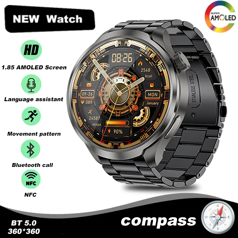 Смарт-часы с GPS функцией вызова Bluetooth мониторинг сердечного ритма и артериального