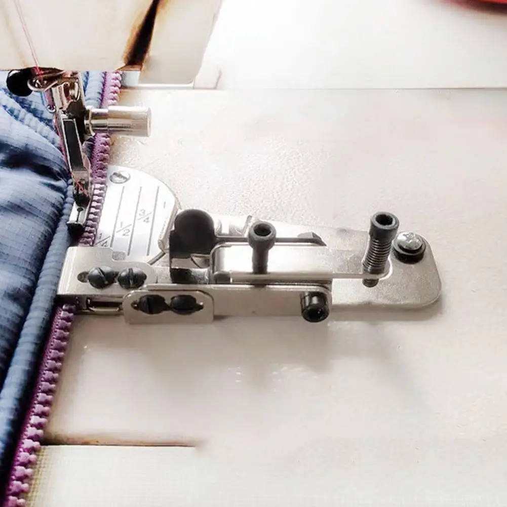 Industrial Sewing Machine Sewing Seam Guide Presser Sewing Tool Zipper Diy Auxiliary Feet Accessories Device Upper Foot Pre R1R2