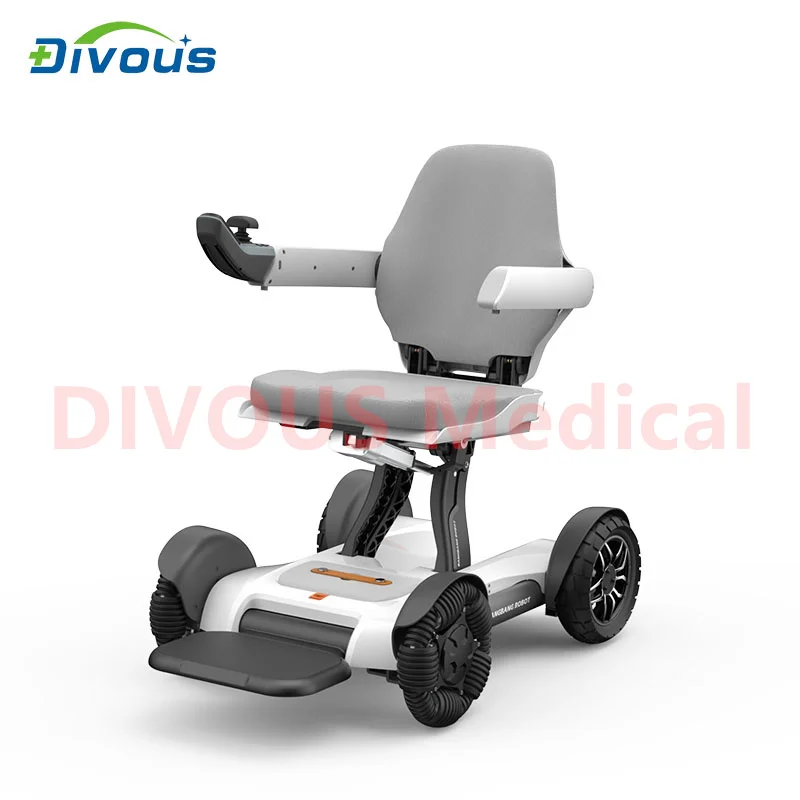 

Free Shipping Mobile Bluetooth Remote Controlled Automatic Foldable Electric Power Wheelchair Mobility Scooter Elderly Disabled
