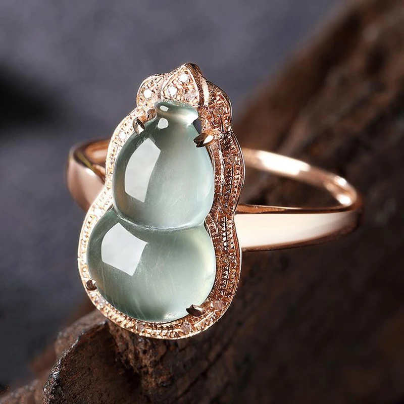 Кольцо регулируемое в китайском стиле женское креативный дизайн из натурального