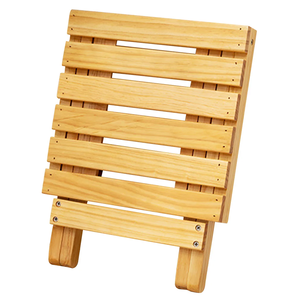 

Set Wooden Table Wooden Coffee Rack Flower Stool Outdoor Folding Bonsai Foldable Table Outdoor