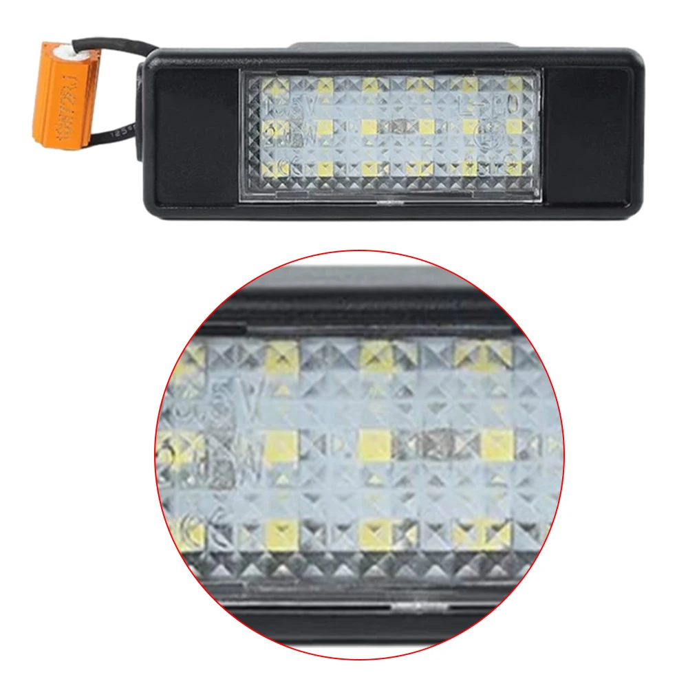 Лампы для номерного знака Mercedes Benz 6398200156 6398200256 9069062100 ABS 12 В DC 2 шт.