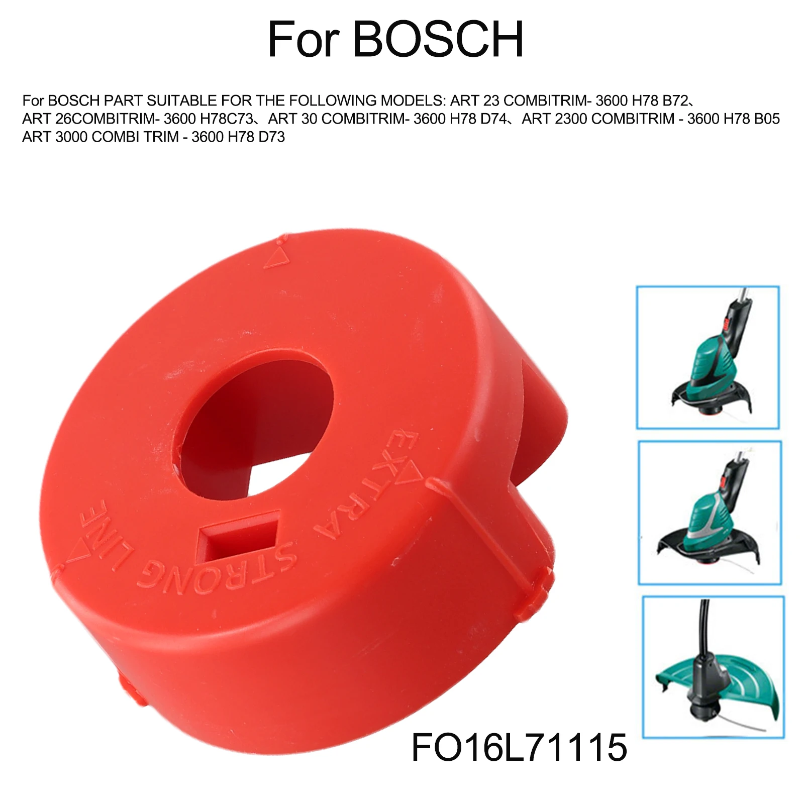 Линейный картридж для Bosch F016L71115 ART 23 COMBITRIM 2300 26 Запчасти садовых