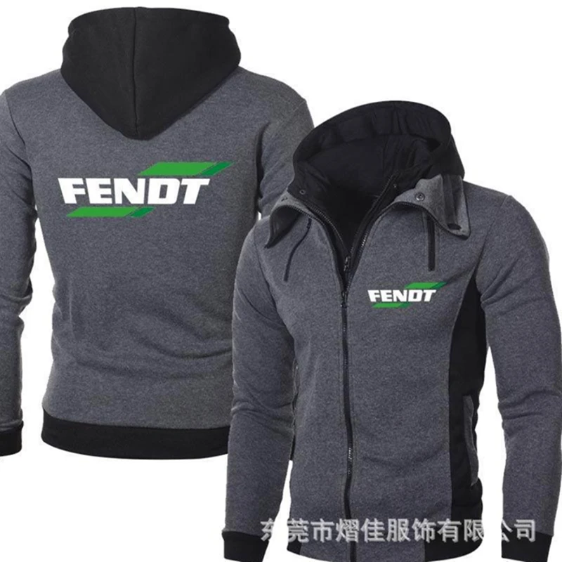 

2022 New FENDT Men's Clothing Sweatshirt Casual Male Jacket Fleece Warm Hoodies Quality SportWear Harajuku Outwear