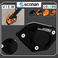 1290 super adventure r s t motorcycle accessories cnc kickstand side stand extension enlarger pad for ktm 1290 super adv