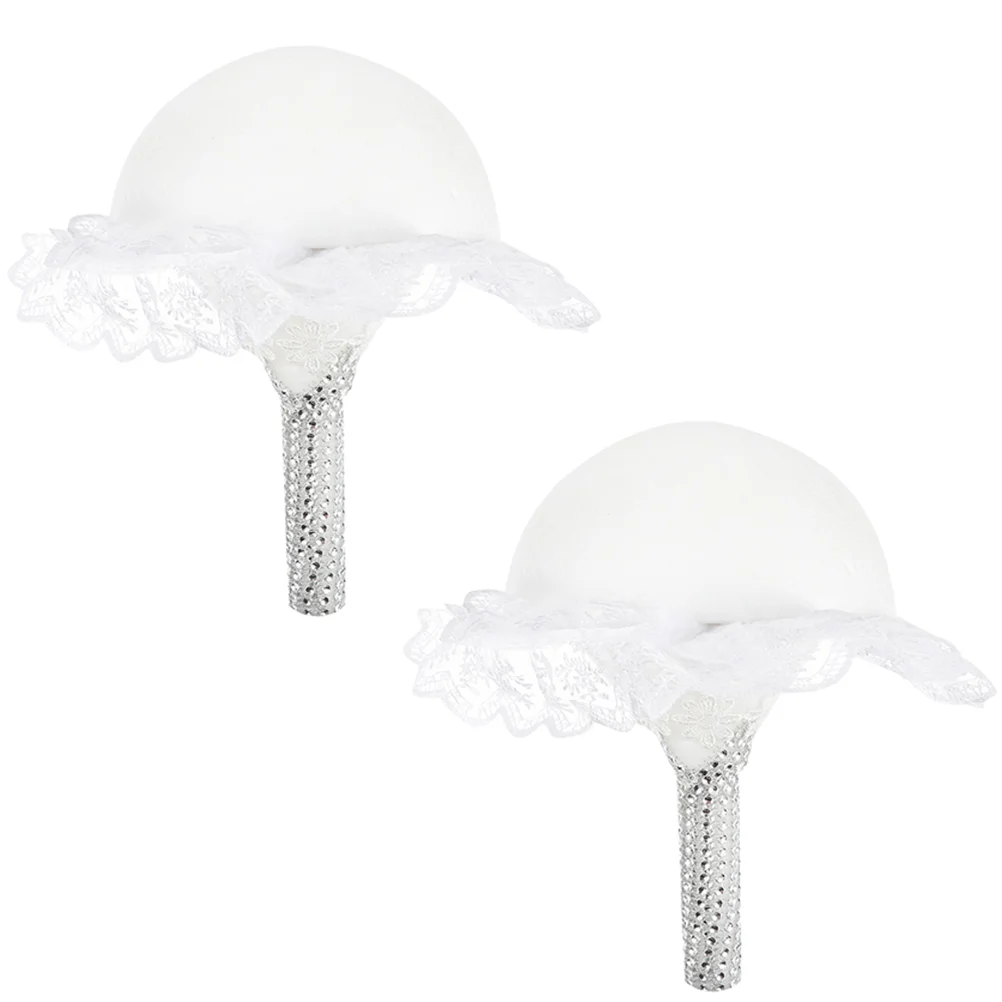 

Bouquet Holder Flower Weddingbridal Handlefloral Bride Holders Flowers Artificial Arrangement Diy Fresh Holding Bouquets Base